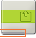Image showing unopened tab on a generic block