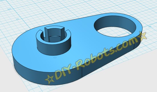 3D打印模型 - 电动滑板支架
